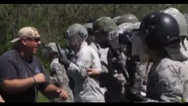 National Guard Train for Domestic Riot Control with Nashville Police In Tennessee