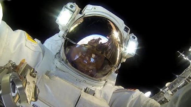 GoPro Footage of Spacewalk 30