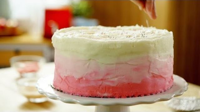 How to Frost an Ombre Cake