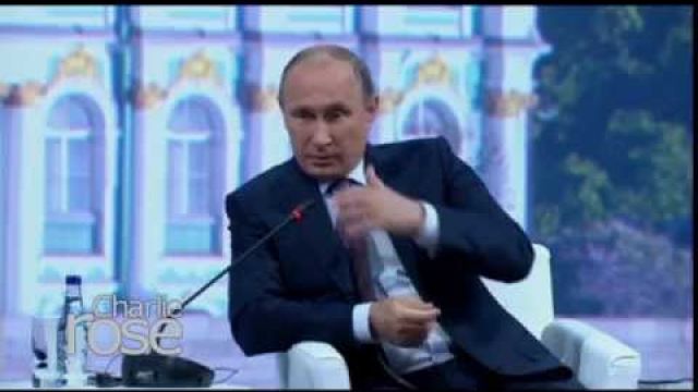 Vladimir Putin: 'Why Is There a Crisis in Ukraine'? (June 19, 2015) | Charlie Rose 