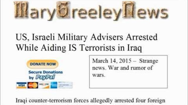 US, Israeli Military Advisers Arrested While Aiding IS Terrorists in Iraq