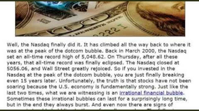 Signs of Next Phase of Global Economic Collapse