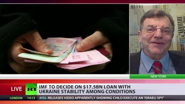 'Kleptrocrats who run Ukraine economy will grab IMF cash & run'