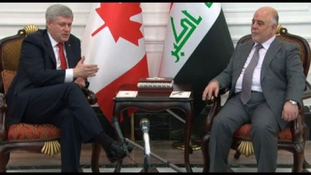 Stephen Harper pledges $139M in aid during Iraq visit