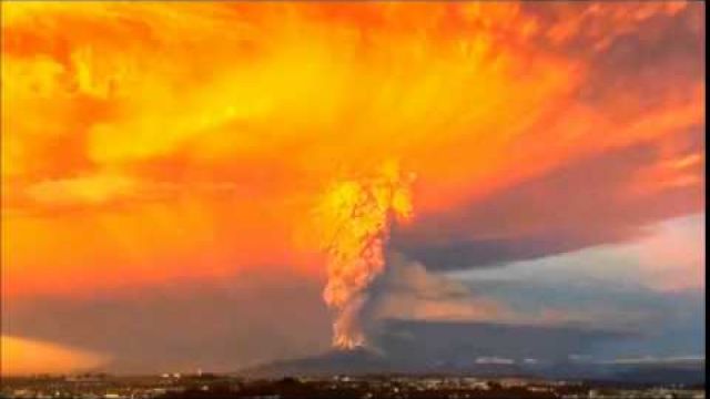 Chile Volcano New Footage May 2nd 2015
